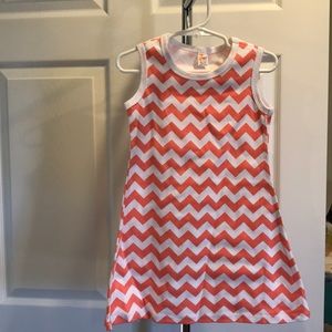 Chevron Little Girl Dress